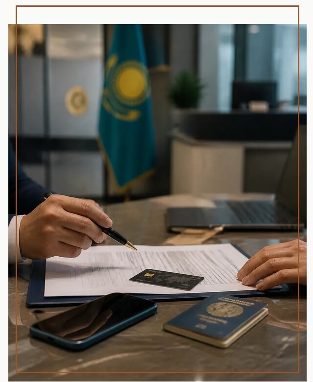 Открытие счета и банковской карты в Казахстане в Самаре